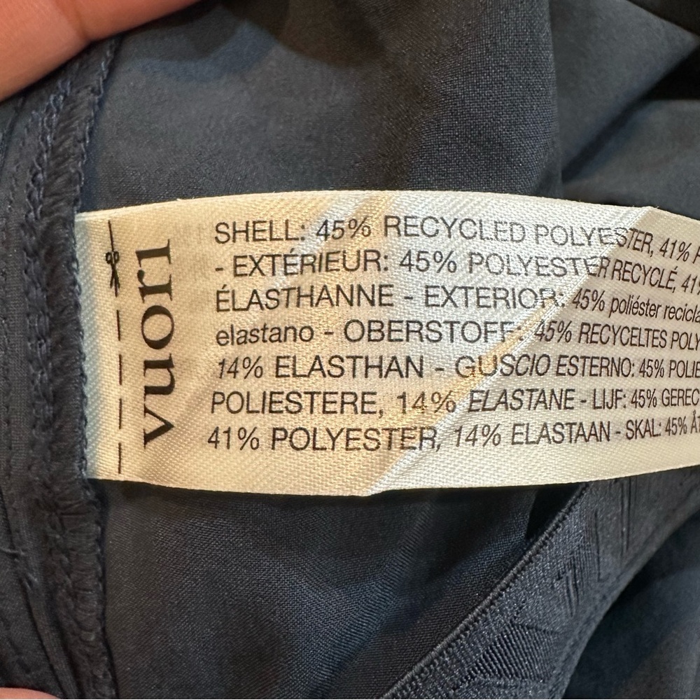 Vuori Women's Villa Sport Trouser Wide Leg Pants in Ink Size S - Picture 13 of 15